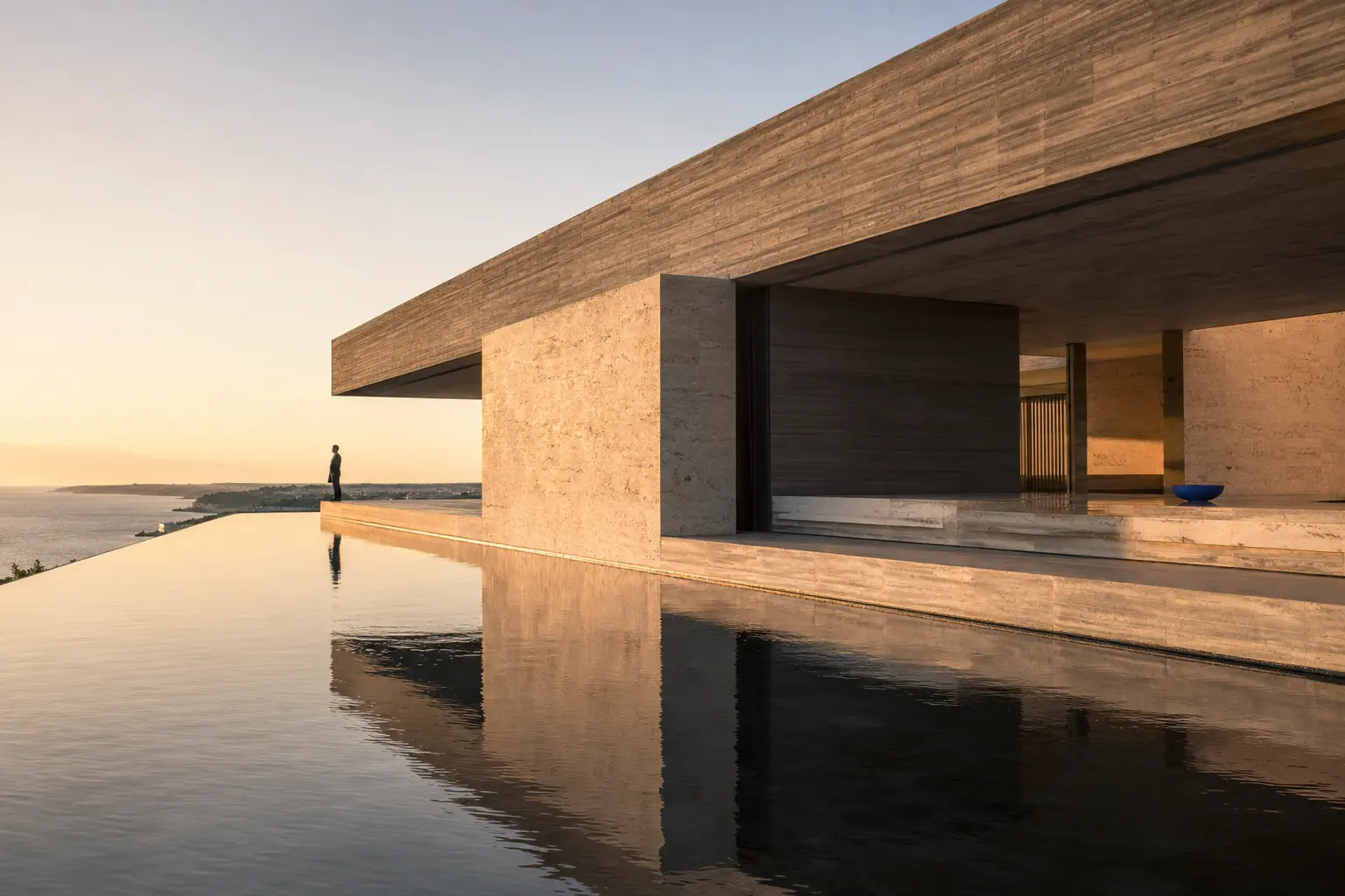 Voorbeeld van een premium architectuurwebsite